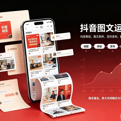 前锋抖音图文代运营服务